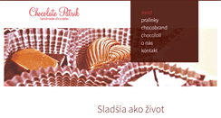 Desktop Screenshot of chocolatepatrik.com